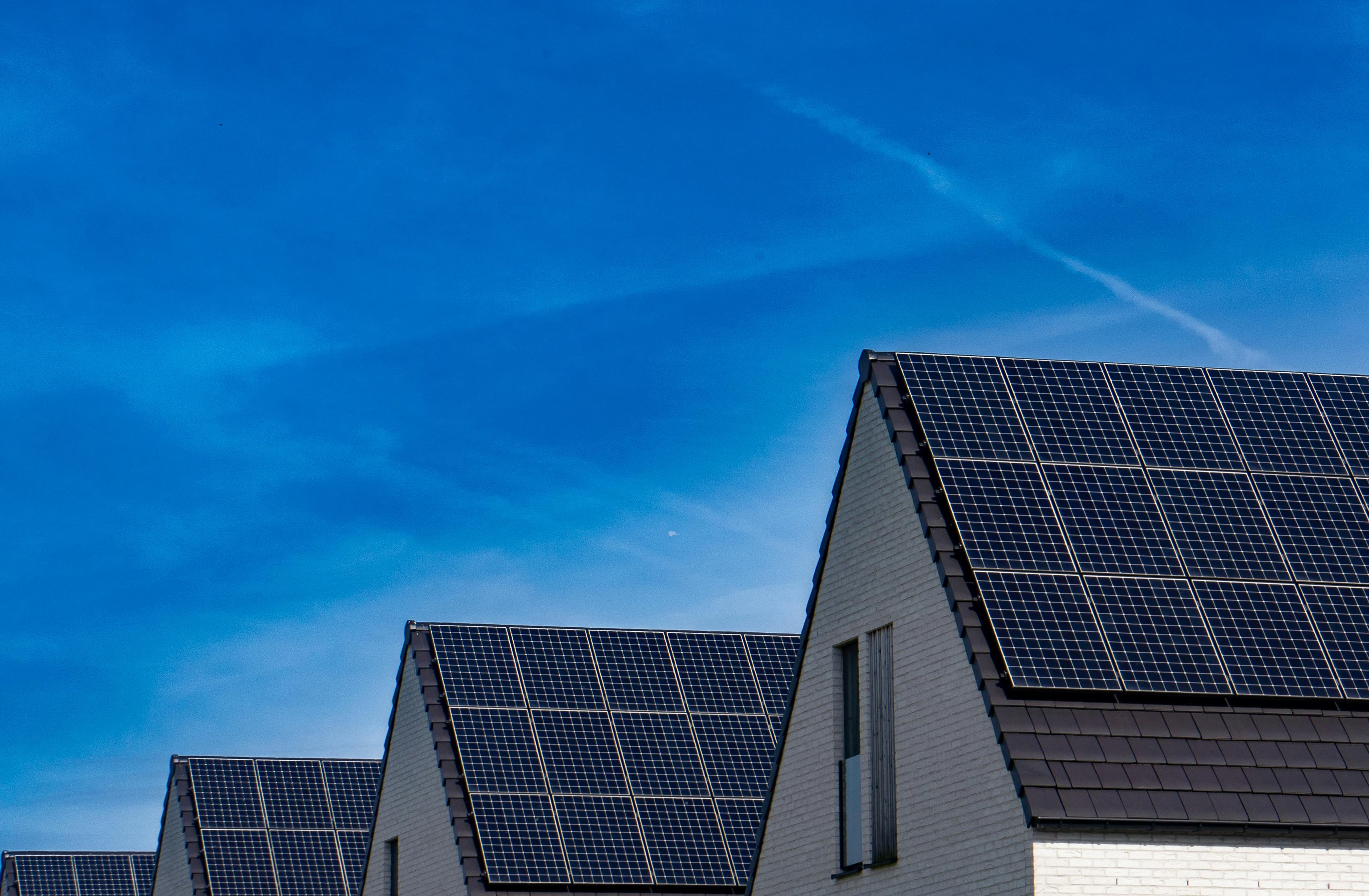 Row house rooftop solar — Shivraje Enterprises